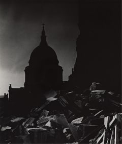 Bill Brandt. St. Paul's Cathedral in the Moonlight. 1942; printed 1950s.