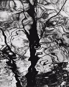 Brett Weston. Reflections on Water. 1974.