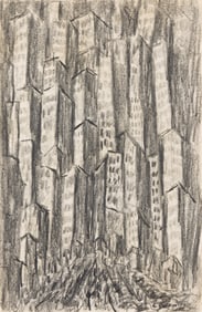 Abraham Walkowitz, New York City #4, 1911.