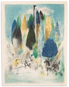 Serge Férat, Woodcutters, circa 1926.