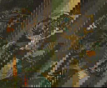 Georges Dayez, Nature Morte a la Boulloire, 1953.