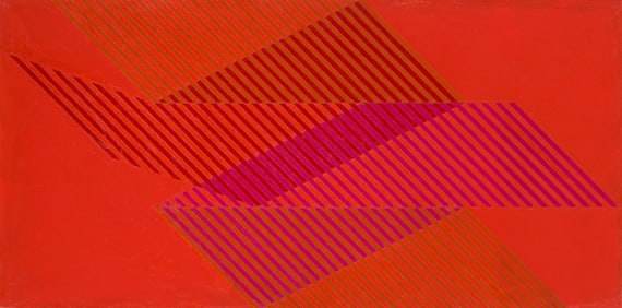 Sewell Sillman, Untitled, (Red), circa 1958.