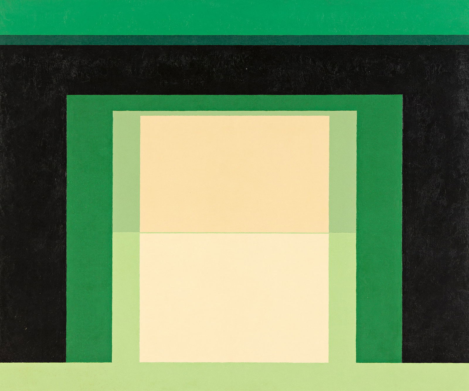 Sewell Sillman, Untitled (XII, Entry Series), 1962.: Sewell Sillman(1924-1992)Untitled (XII, Entry Series).Oil on masonite, 1962.Signed, dated, and inscribed "XII" in pencil, upper left.40 x 48 in. (101.6 x 121.9 cm.) Provenance:Estate of th