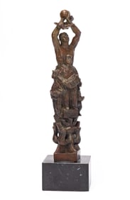 Chaim Gross, Maquette (Study for Monument), circa 1979.