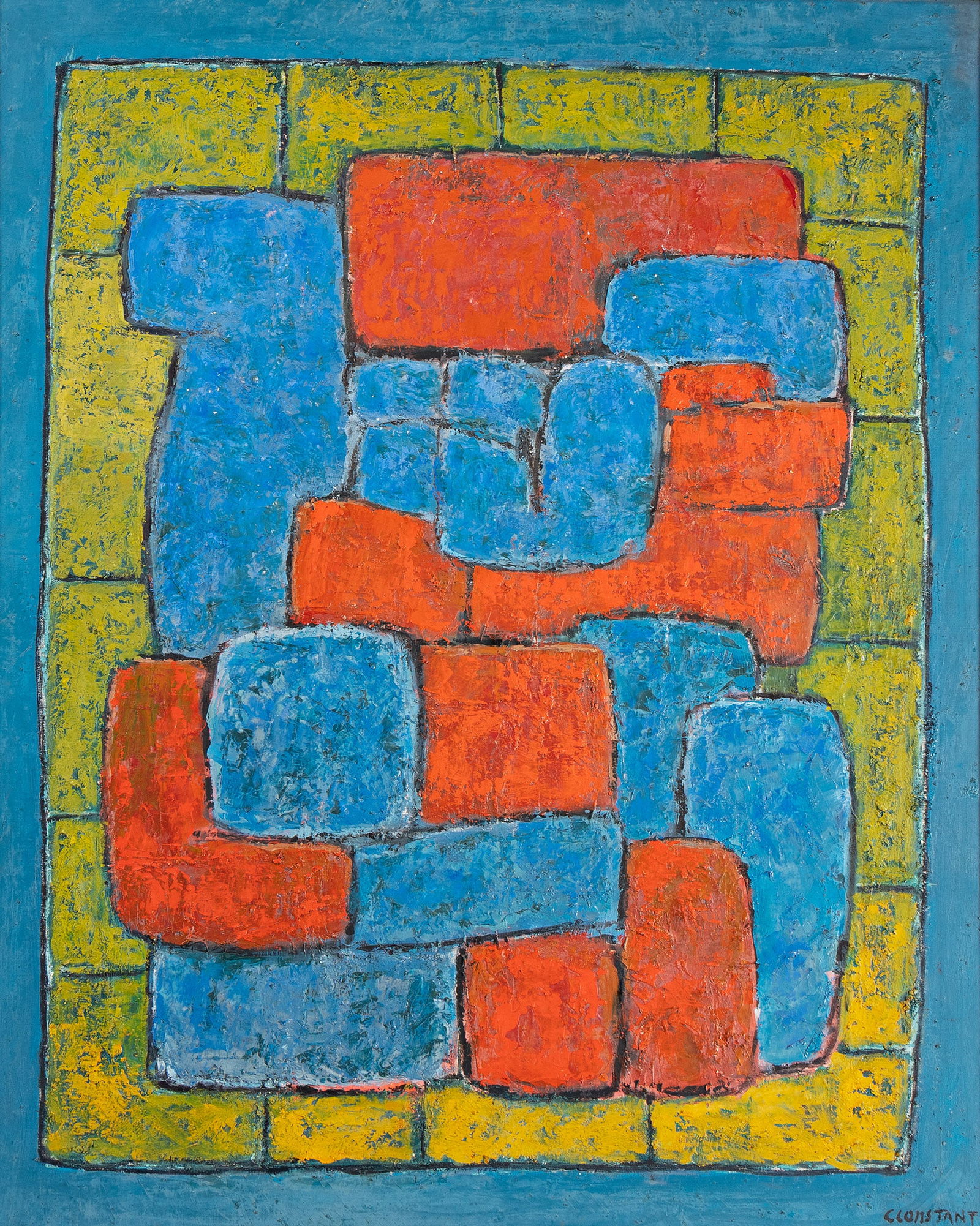 George Zachary Constant, Wall of Intimacy, 1968. (1 of 1)