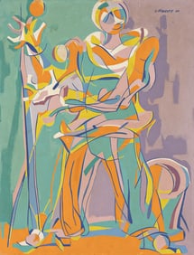 Carl Robert Holty, Harlequin, 1946.