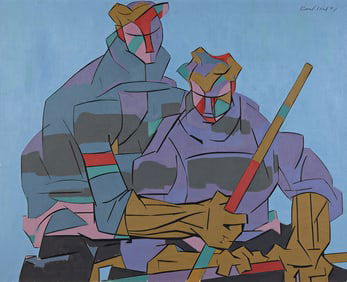 Carl Robert Holty, Body Check, 1946.