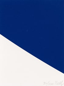 Ellsworth Kelly, Blue Curve, 1999.