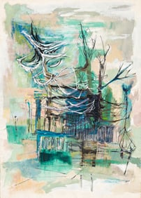 Gertrude Barrer, Forest, (Abstract).