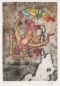 Roberto Matta, Mots desserre-freins, 1972.