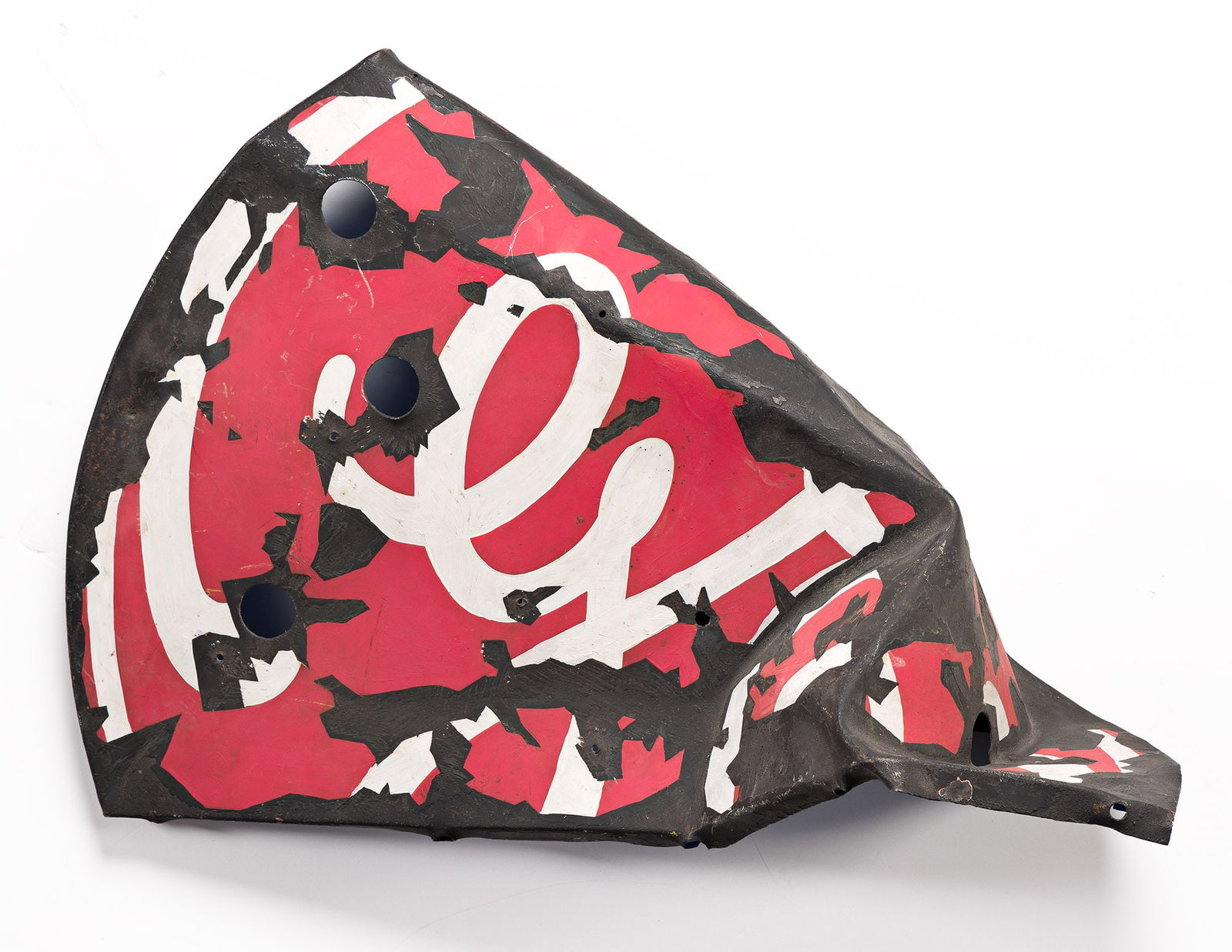 Tony Palladino, Untitled, (General Electric).: Tony Palladino(1930-2014)Untitled, (General Electric).Flashe on steel.18 1/2 x 26 x 11 in. (47 x 66 x 27.9 cm.) Provenance:Ivan Chermayeff, New York.Private collection.