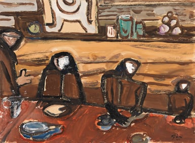 Mark Tobey, Untitled, 1944.