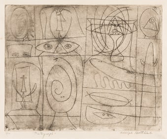 Adolph Gottlieb, Pictograph, circa 1944.