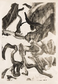 Willem De Kooning, Reflections: To Kermit for Our Trip to Japan, 1971.