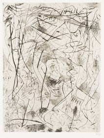 Jackson Pollock, Untitled, circa 1944-45.