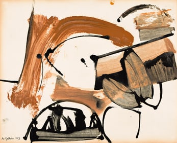 Andrée Golbin, Abstract, 1953.