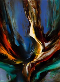 Leonardo Nierman, Magic Flight.