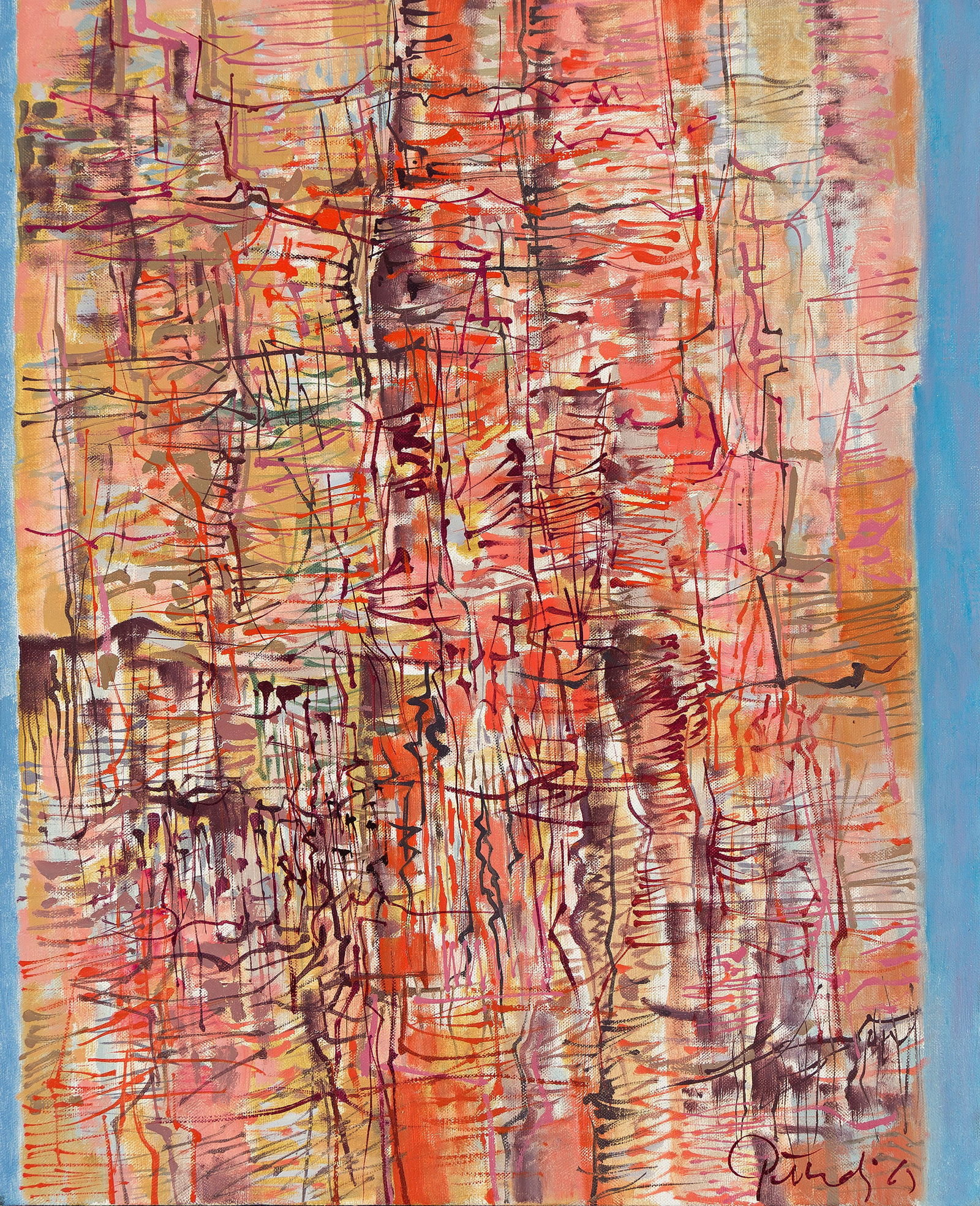 Gabor Peterdi, Sierra II, 1967. (1 of 1)