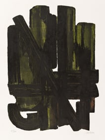 Pierre Soulages, Eau-forte VIII, 1957.