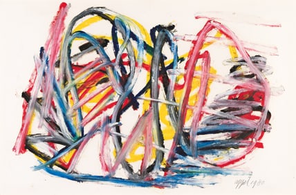 Karel Appel, Untitled, 1980.