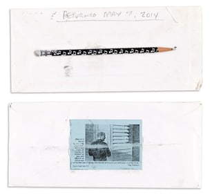 Fletcher Copp, Mail Art, (Two Envelopes).