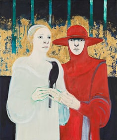 Selina Trieff, Two Women with Bird, 1991.