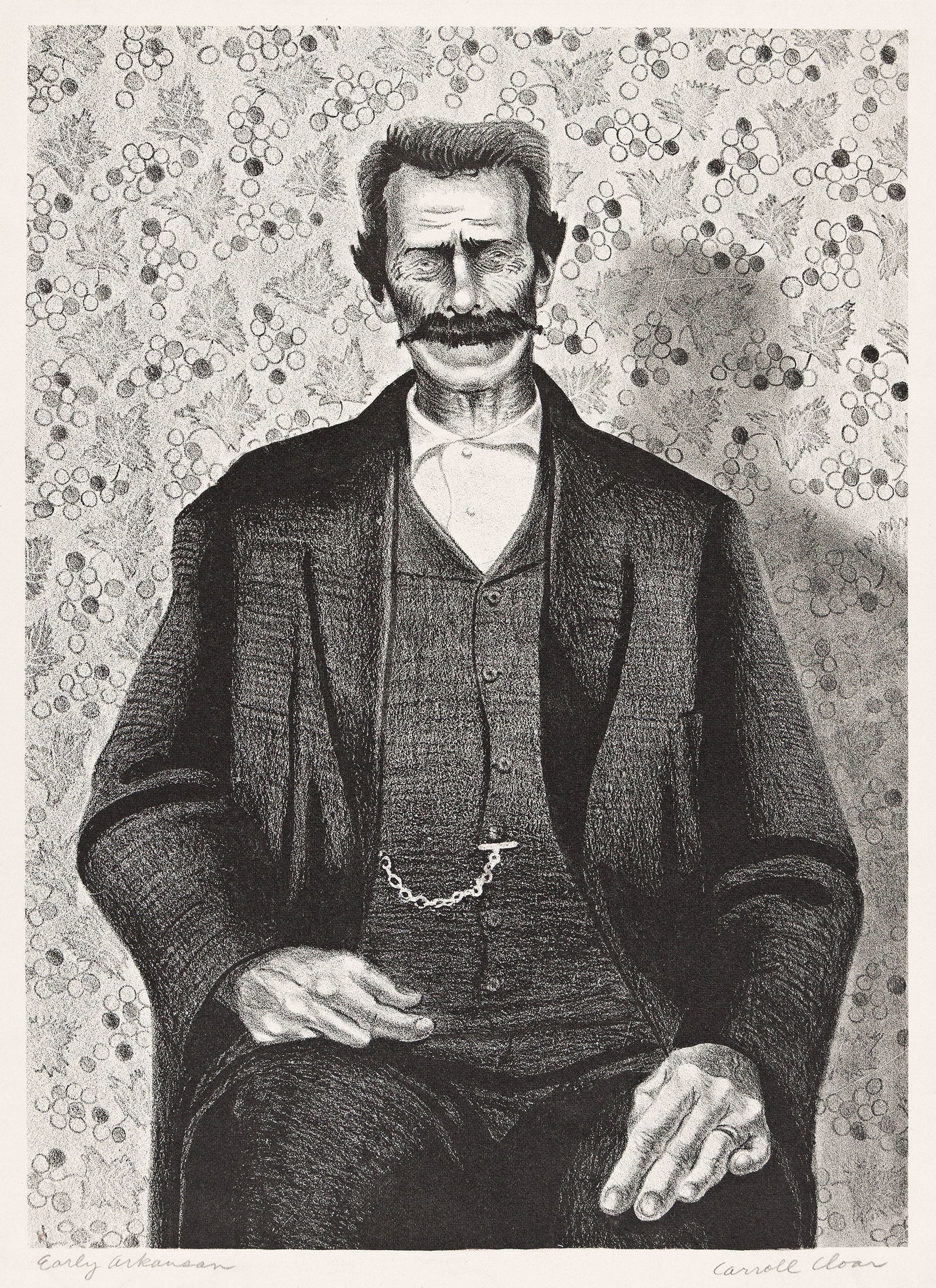 Carroll Cloar, Early Arkansan, circa 1940. (1 of 1)