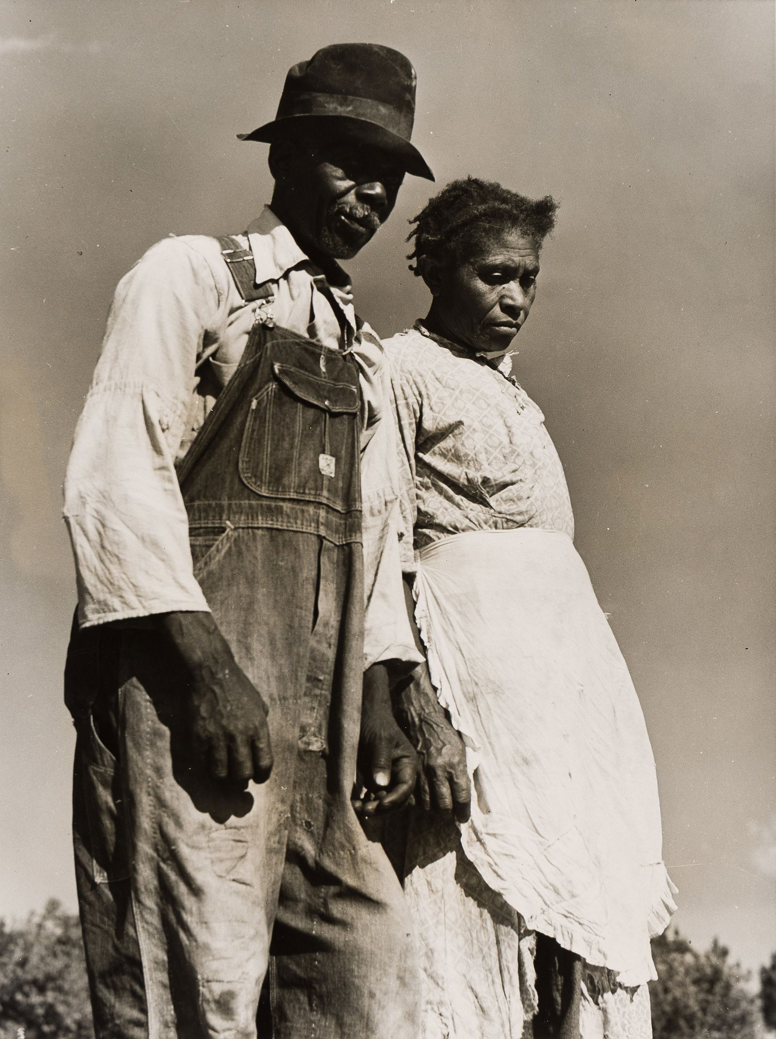 Jack Delano, Negro tenant farmer couple living in an old mansion in southern Greene County, Georgia, (1 of 1)