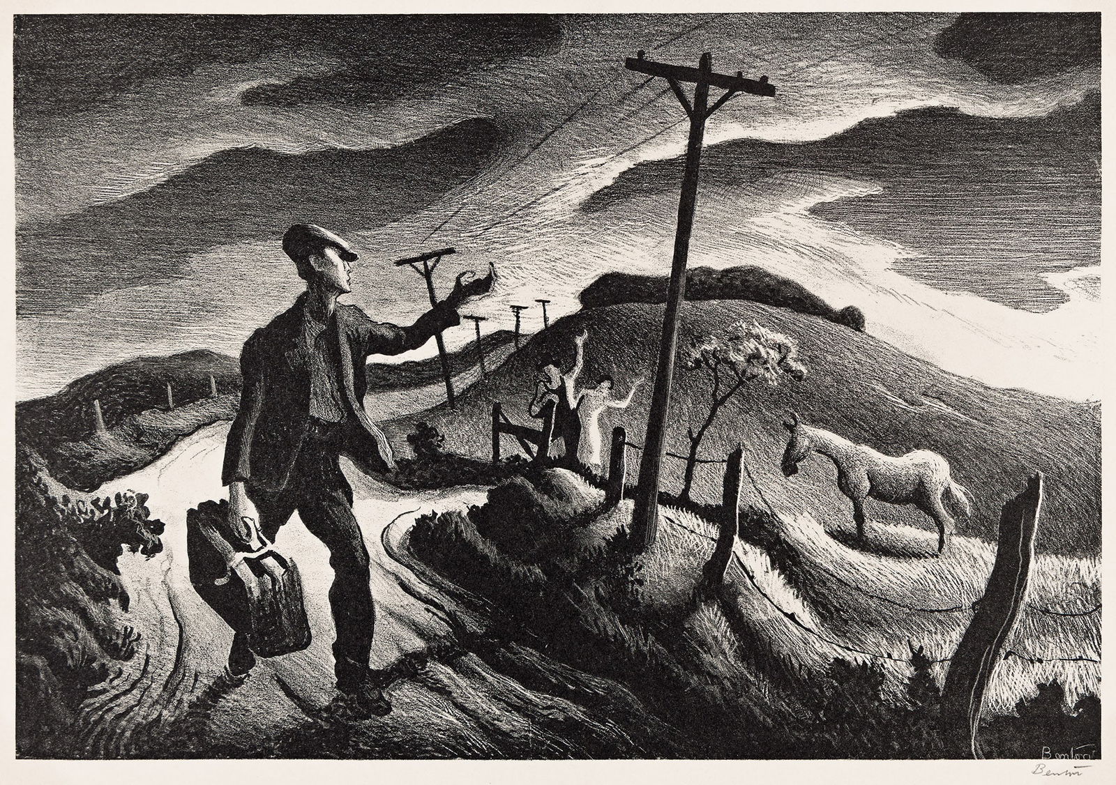 Thomas Hart Benton, The Boy, 1948. (1 of 1)
