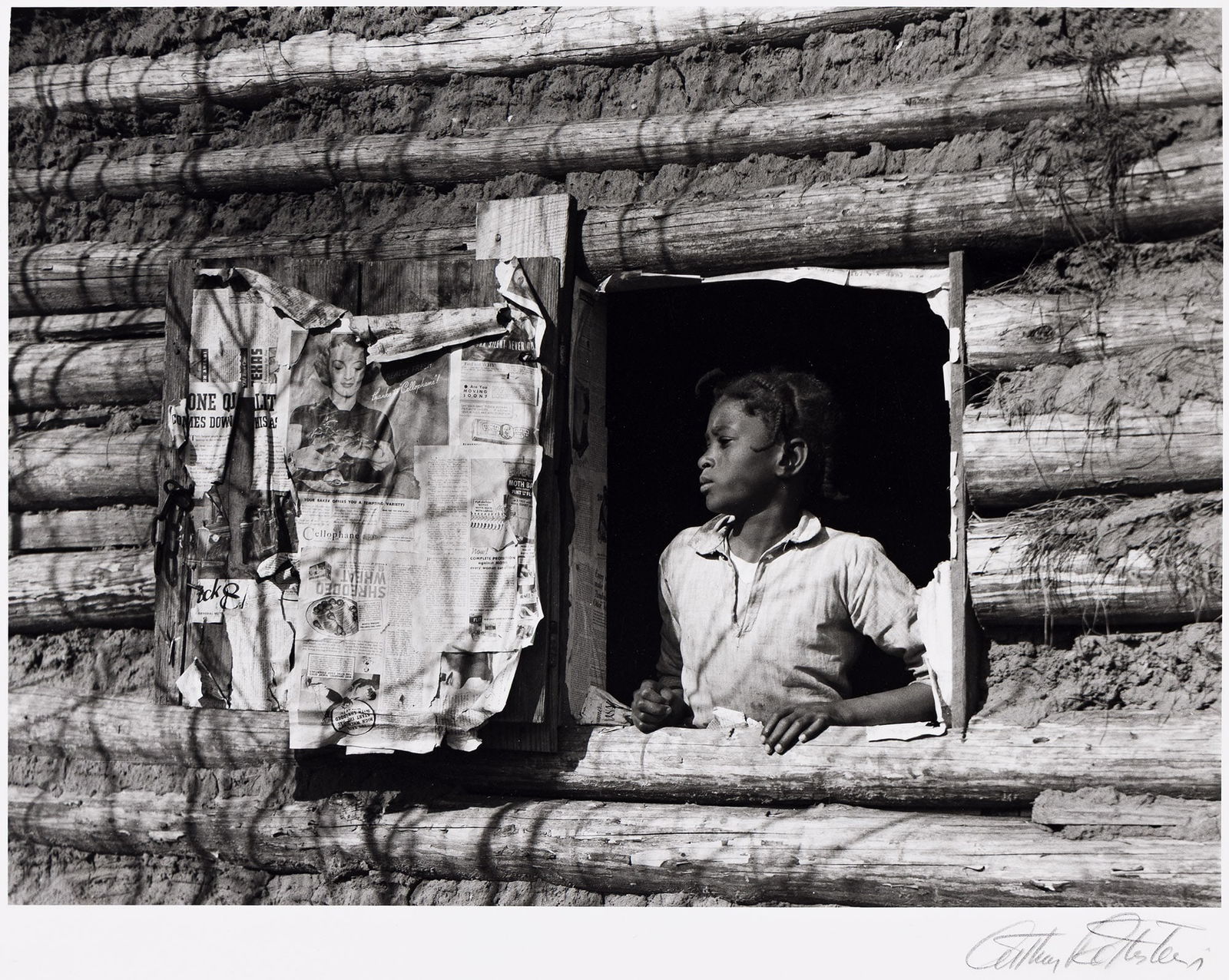 Arthur Rothstein, Girl at Gee's Bend, Alabama, 1937; printed circa 1980. (1 of 1)