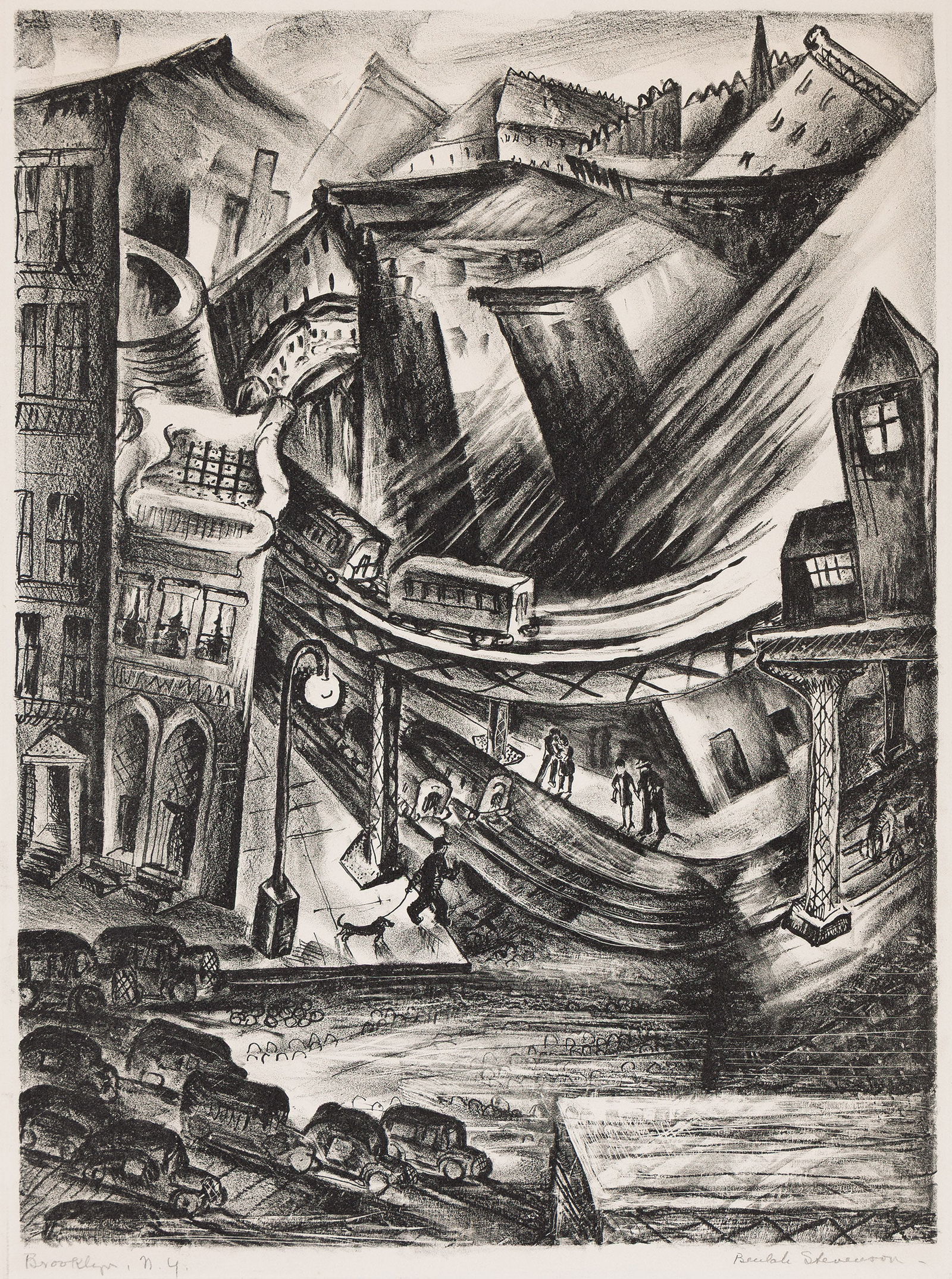 Beulah Stevenson, Brooklyn, NY, circa 1938. (1 of 1)