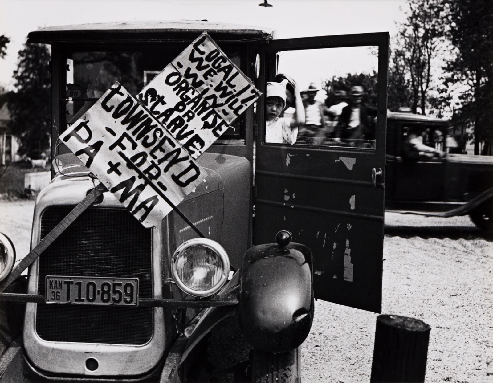 Arthur Rothstein, Rally for the Townsend Plan, Kansas, 1936, (printed circa 1980). (1 of 1)