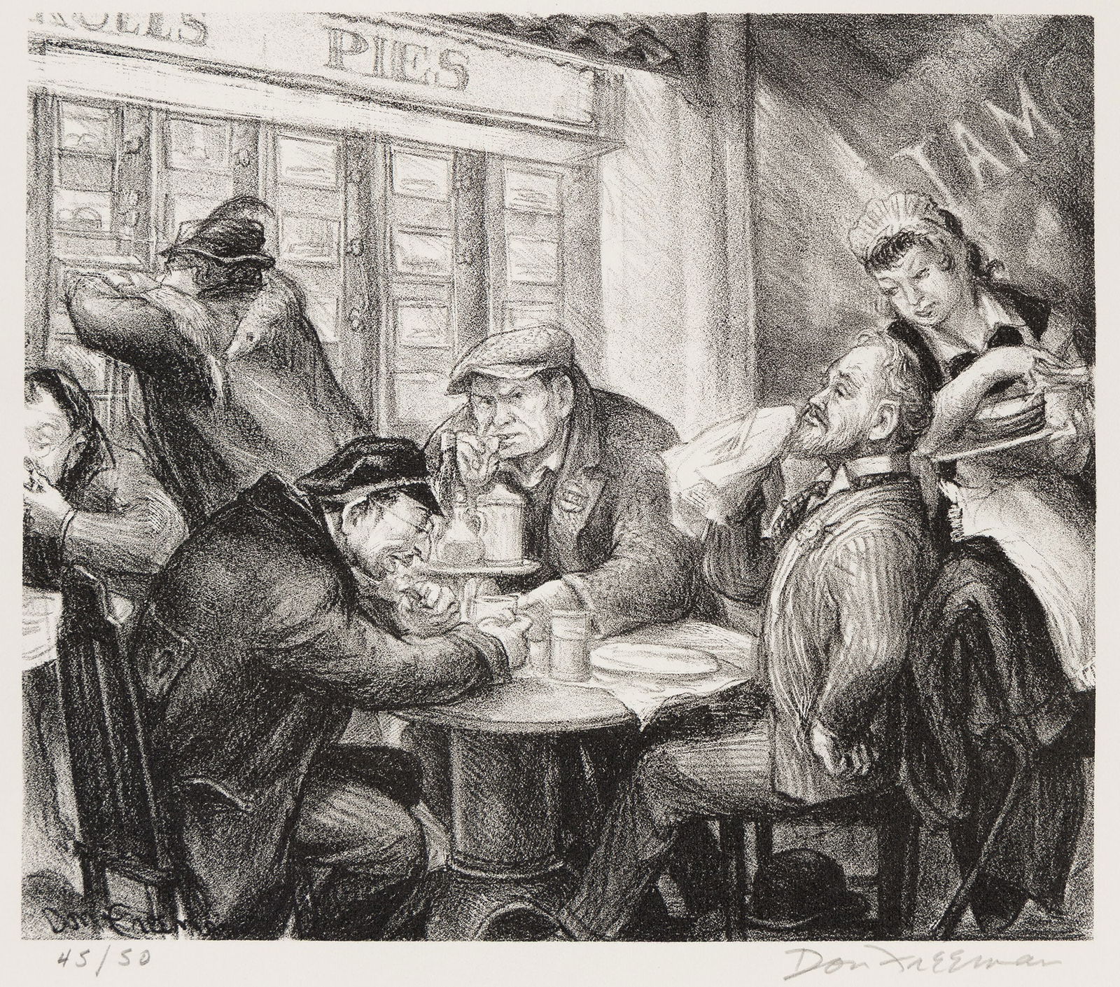 Don Freeman, Automat Aristocrat, 1934. (1 of 1)