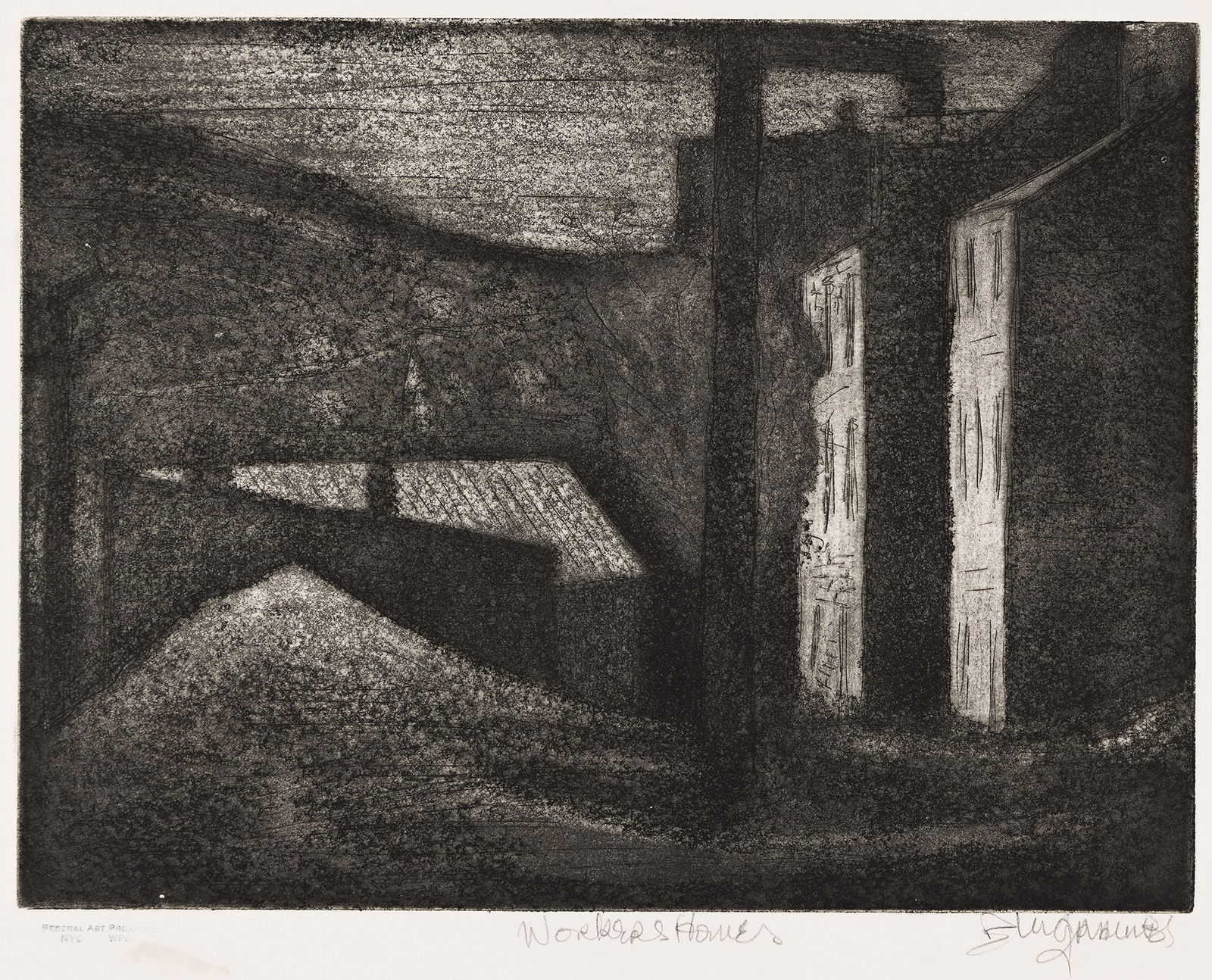 Blanche Grambs, Workers Homes, 1937-38. (1 of 1)