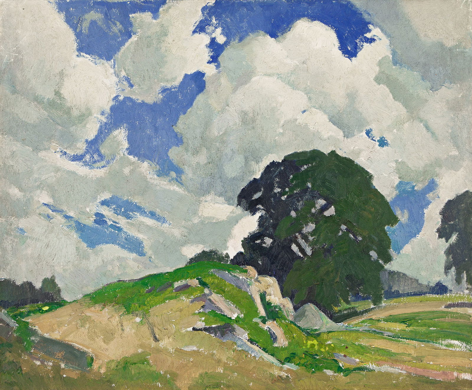 James Goodwin McManus, Untitled, Landscape, circa 1950. (1 of 1)