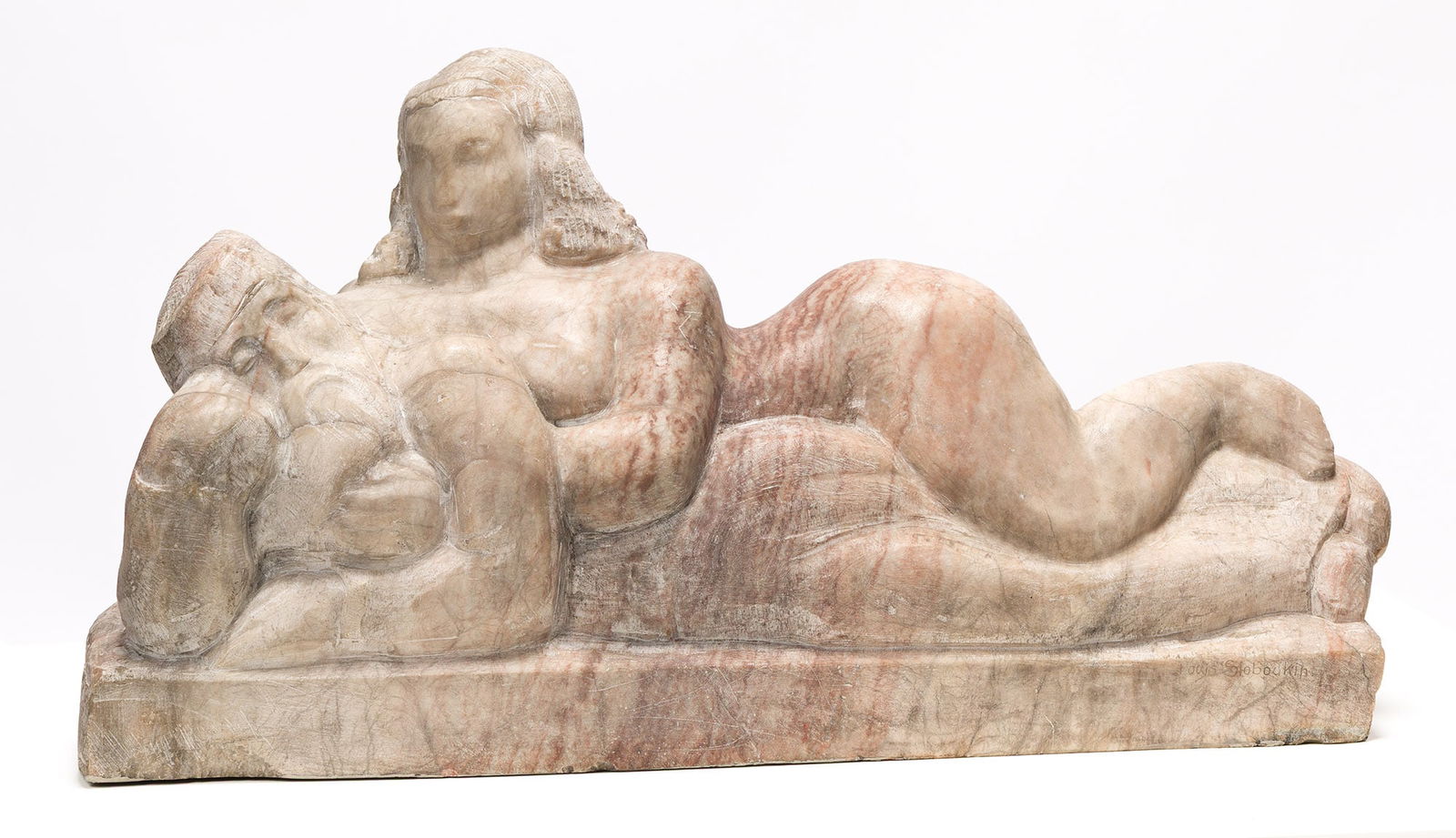 Louis Slobodkin, King David and Bathsheba, circa 1940s. (1 of 3)