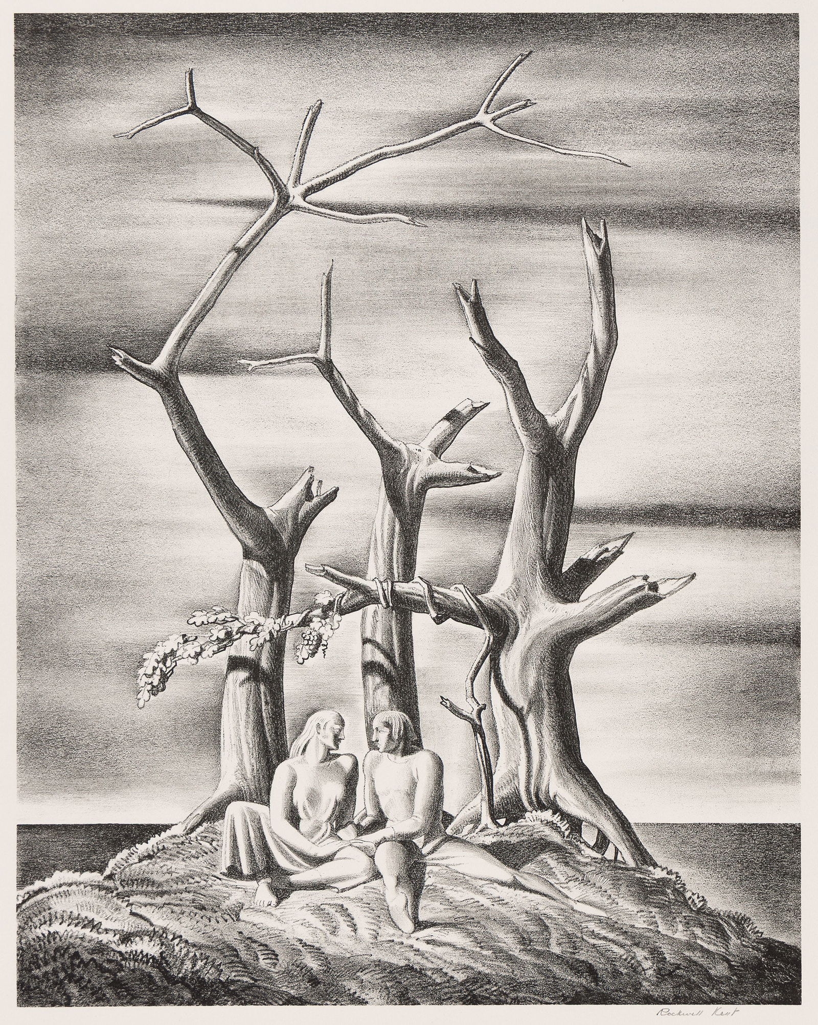 Rockwell Kent, Beowulf: Genealogical Tree, 1931. (1 of 1)