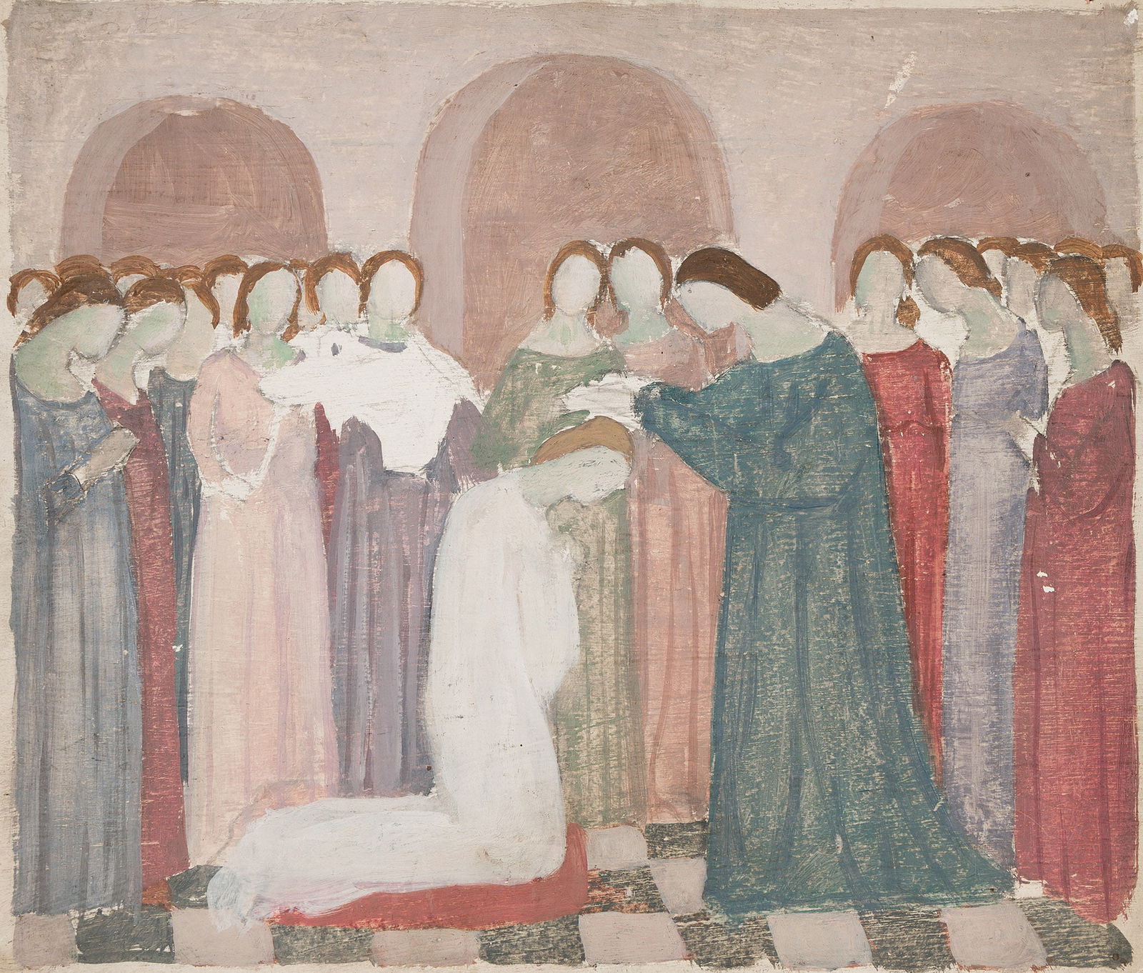 James Michael Newell, Mural Study. (1 of 1)