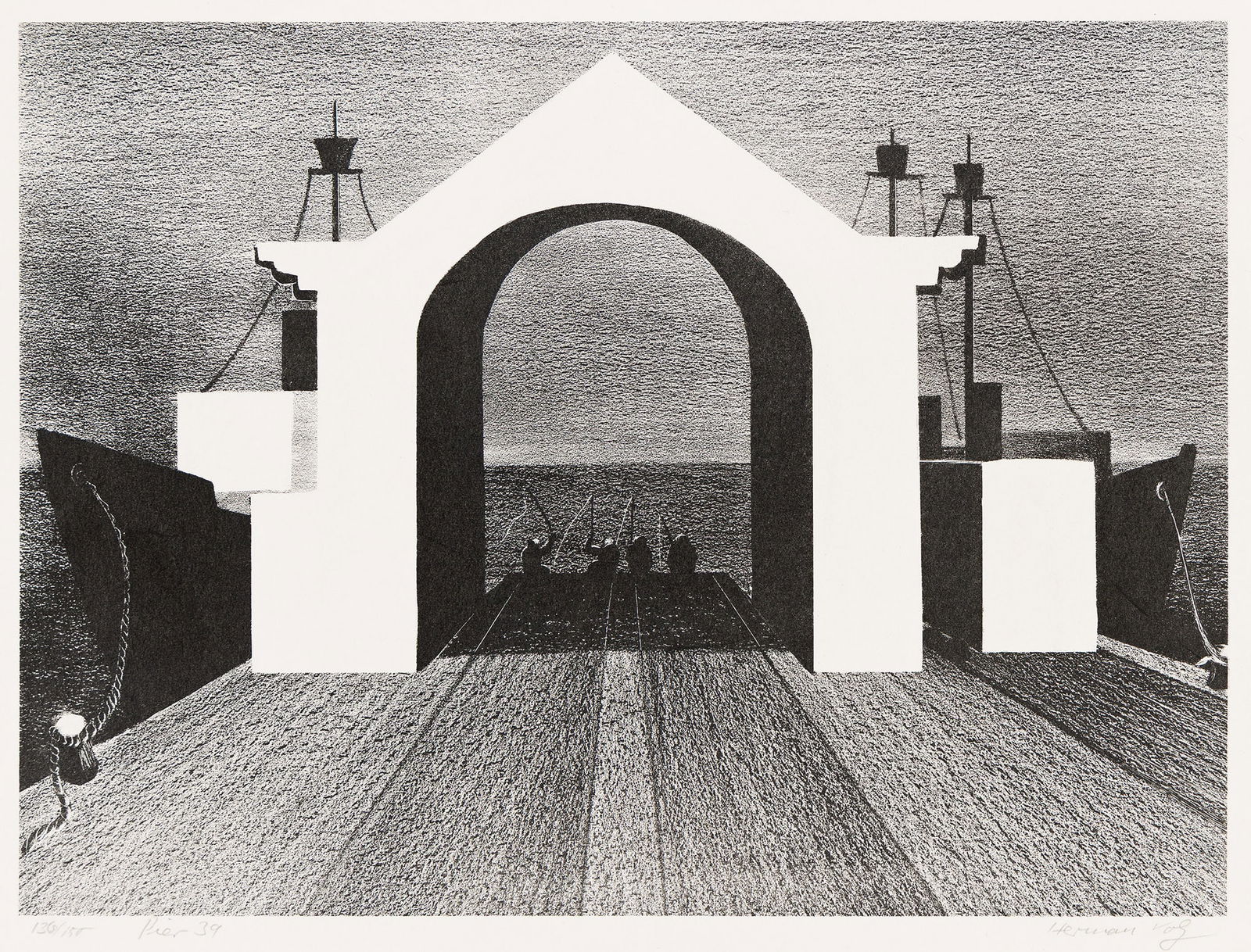 Herman Volz, Pier 39, 1940. (1 of 1)