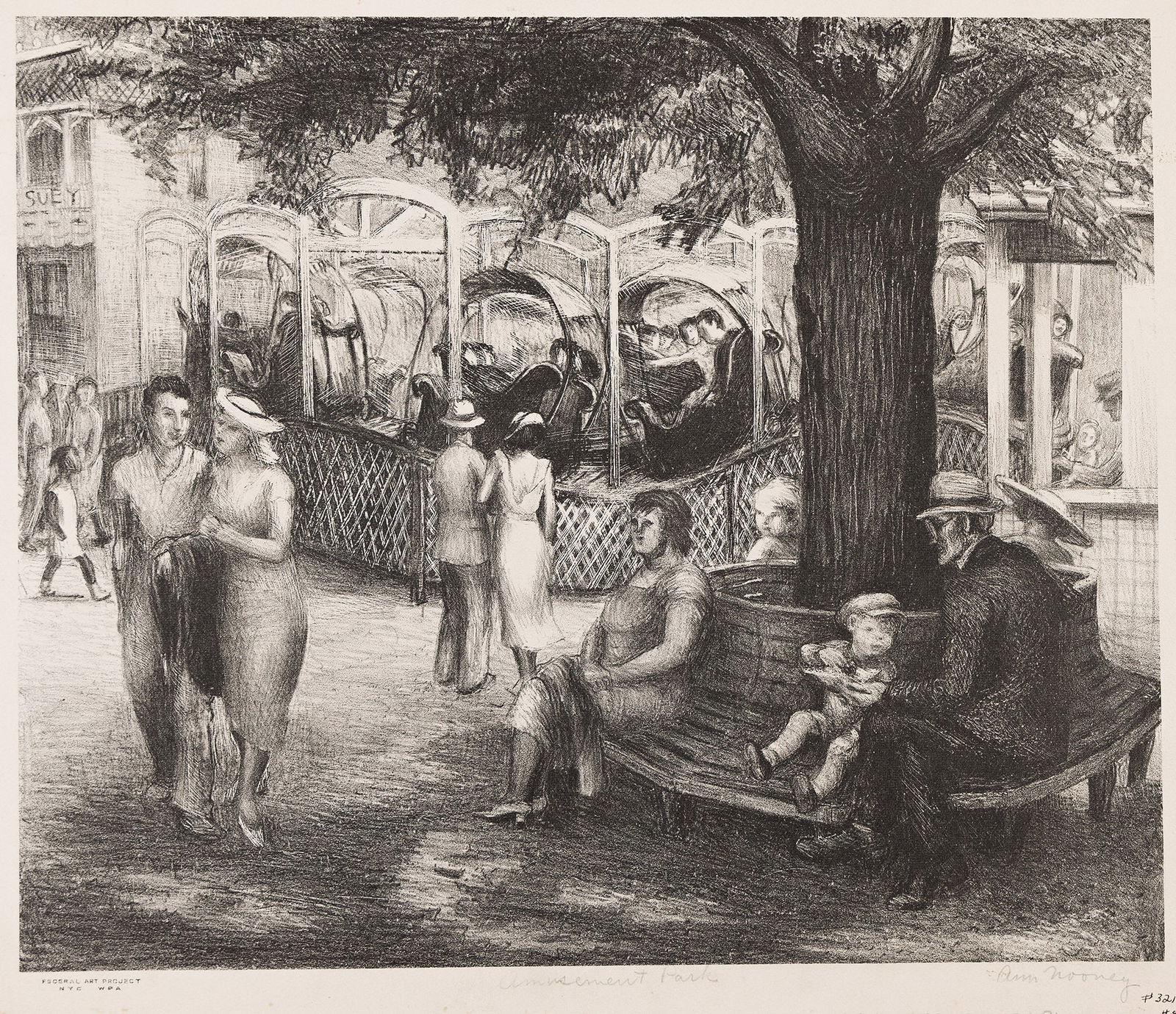 Ann Nooney, Amusement Park, 1935-42. (1 of 1)