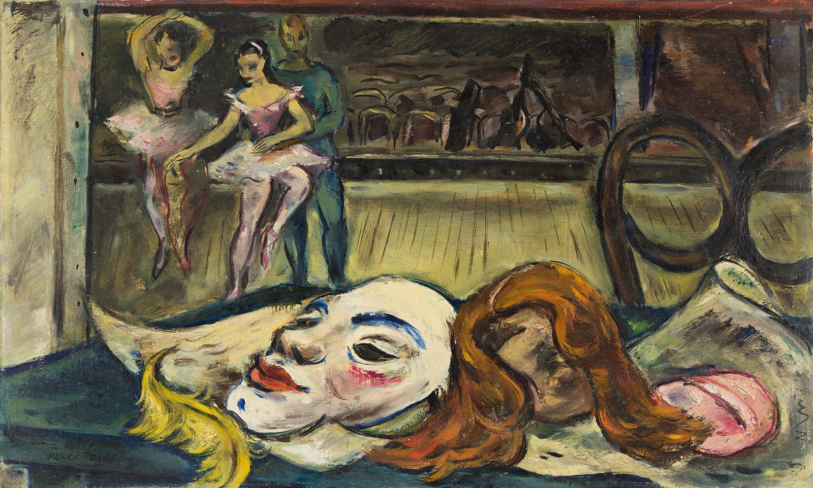 Perry Davis, Rehearsal. Circa 1940s. (1 of 1)