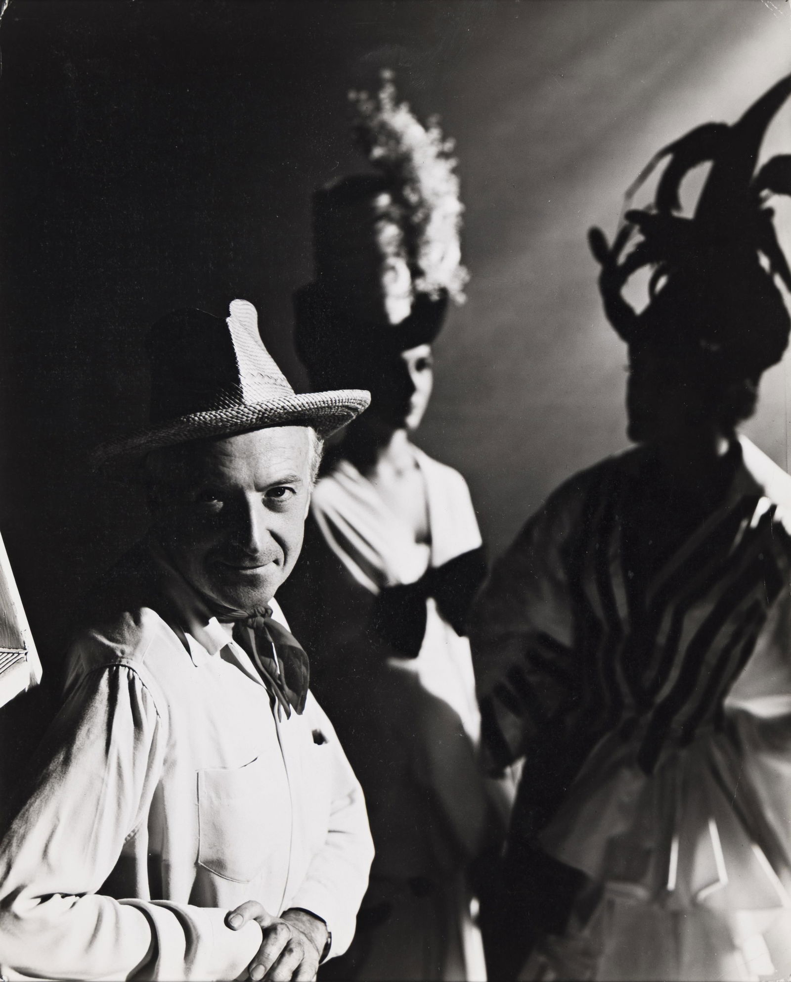 Cecil Beaton, Self portrait on the set of My Fair Lady. 1963; printed 1970s. (1 of 1)