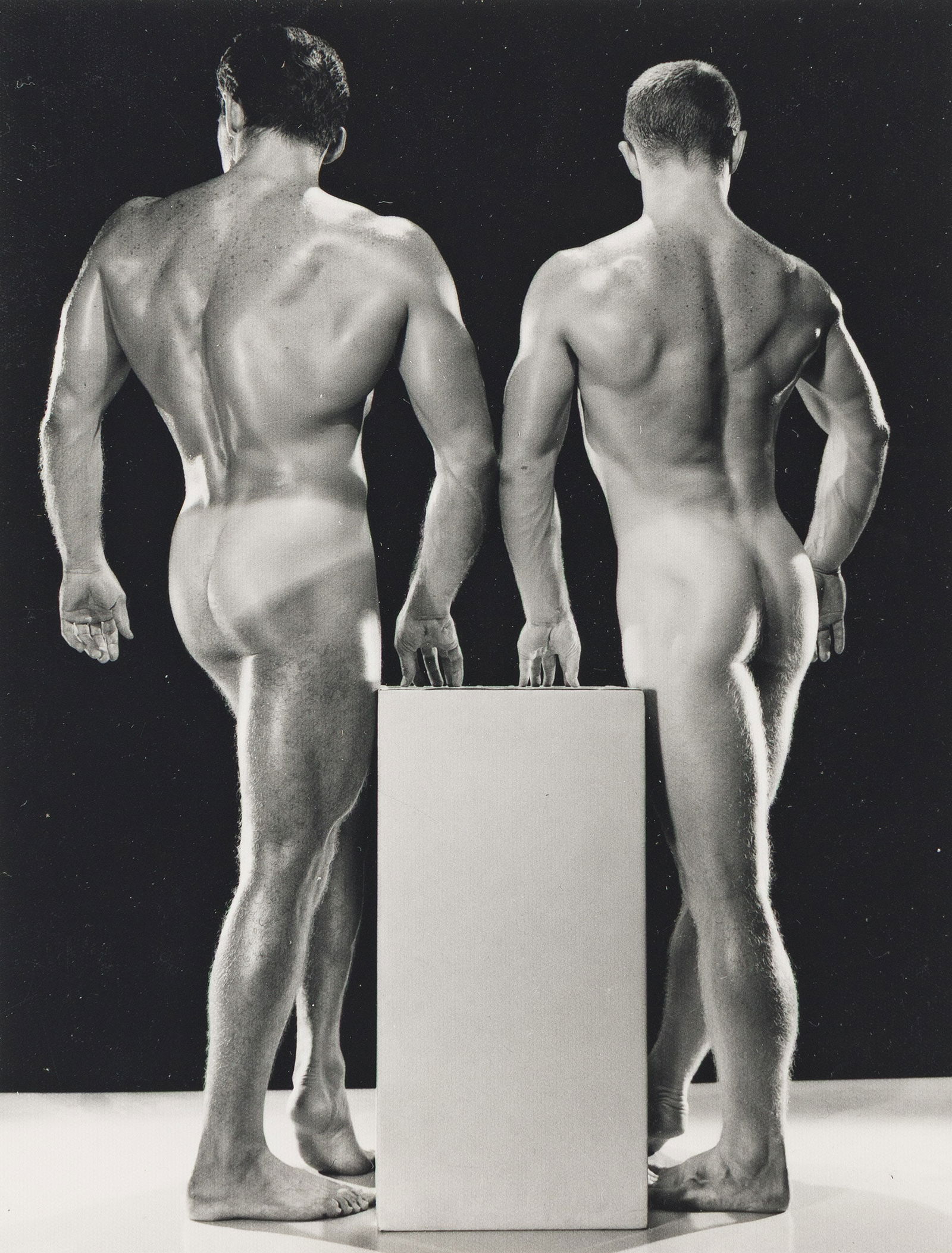 Bruce Bellas (Bruce of LA), A collection of 39 Bruce of LA male physique "beefcake" photographs.: Bruce Bellas (Bruce of LA)1909-1974A collection of 39 Bruce of LA male physique "beefcake" photographs. 1950s-60s.Silver printsIncluding studio and outdoor settings, with an array of models posing wit