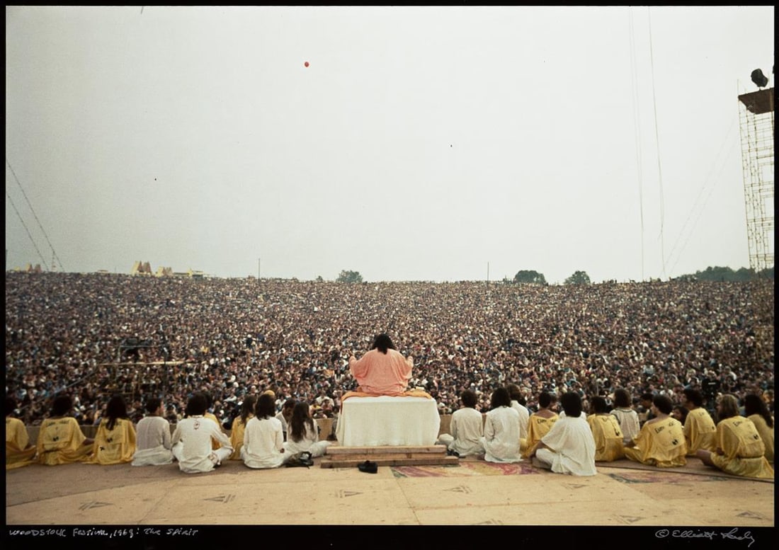 Elliott Landy, A trio of photographs documenting the seminal Woodstock Festival. 1969. (1 of 3)
