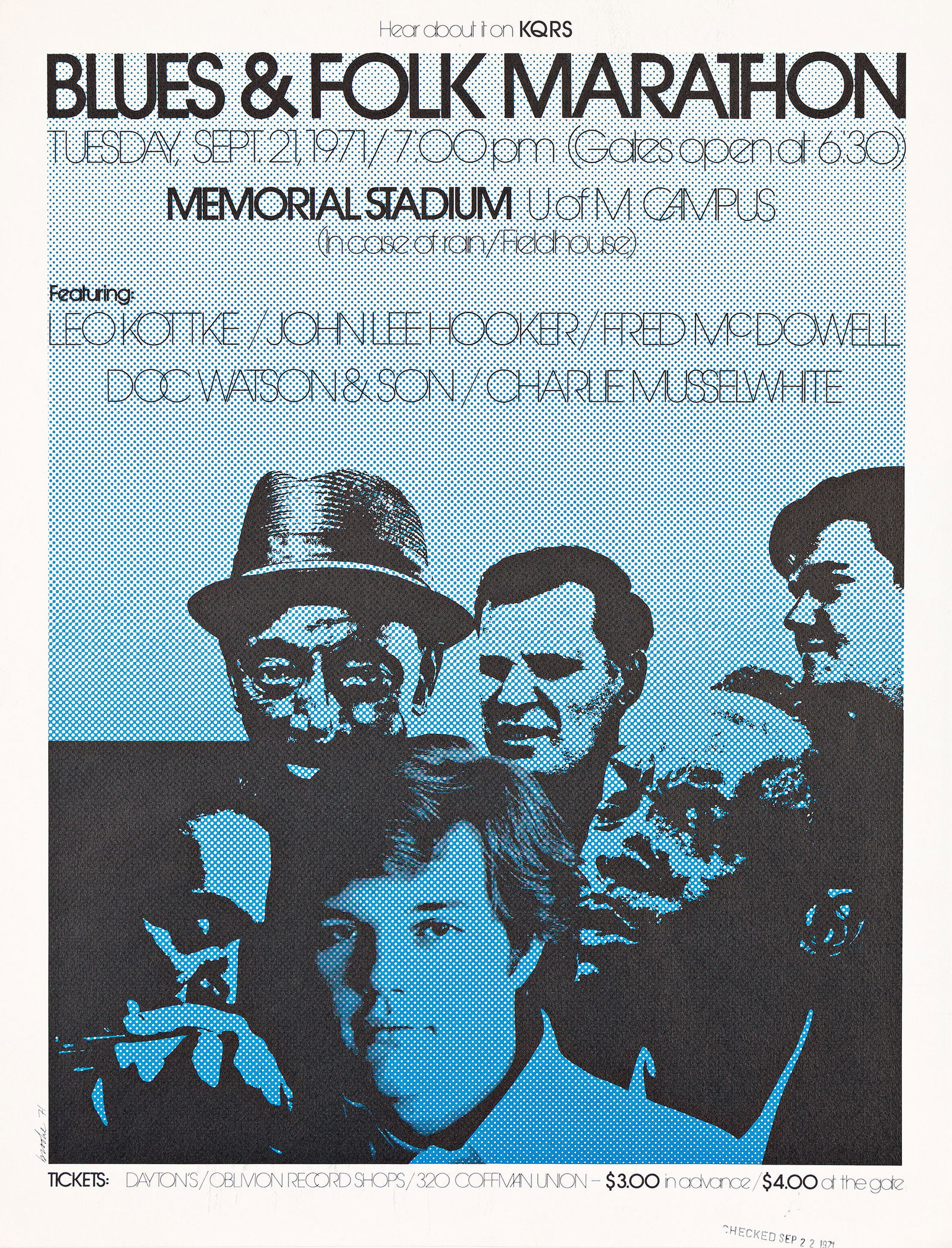 Brooke, Blues & Folk Marathon. 1971. (1 of 1)