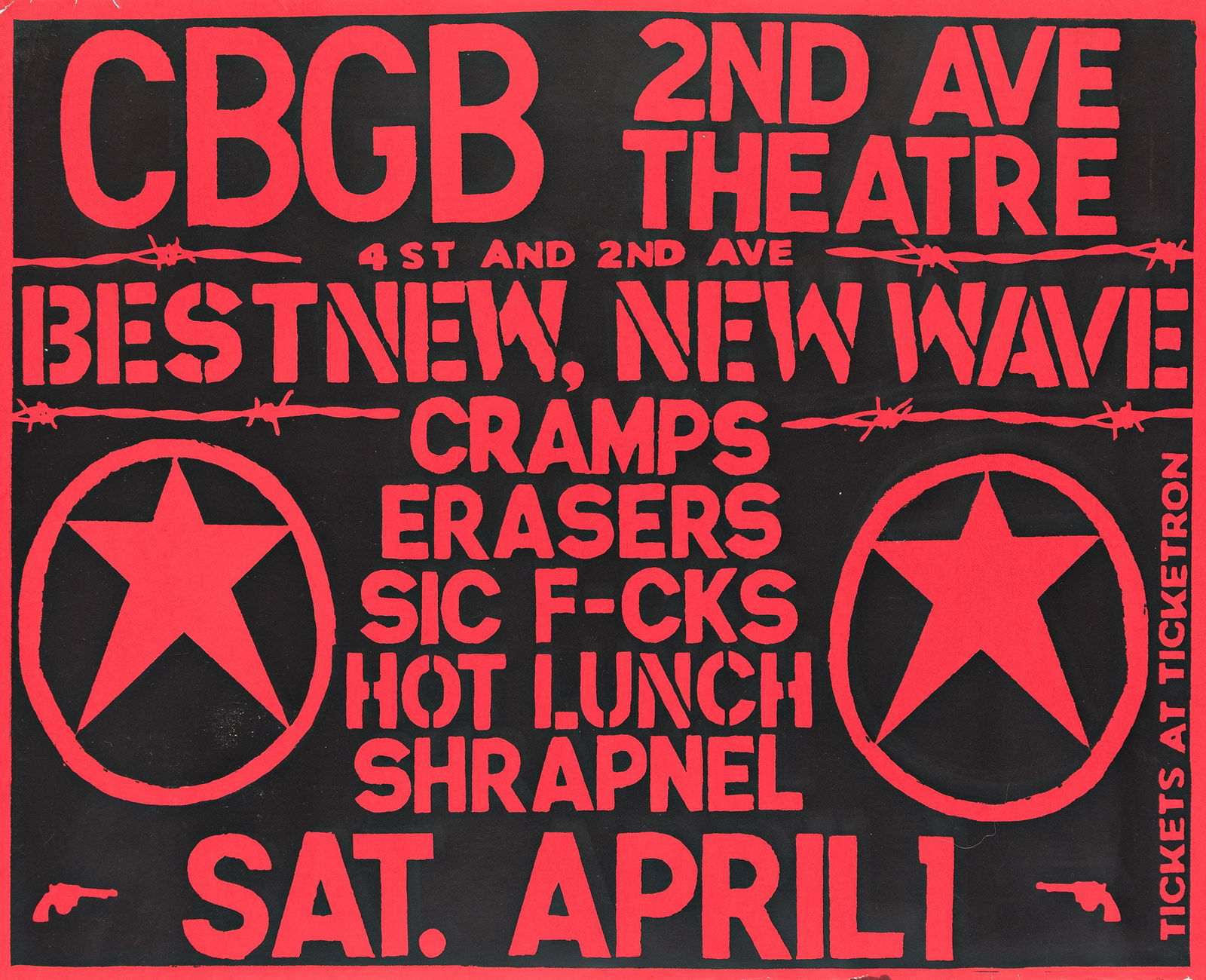 Designer Unknown, CBGB / Best New, New Wave. 1978. (1 of 1)