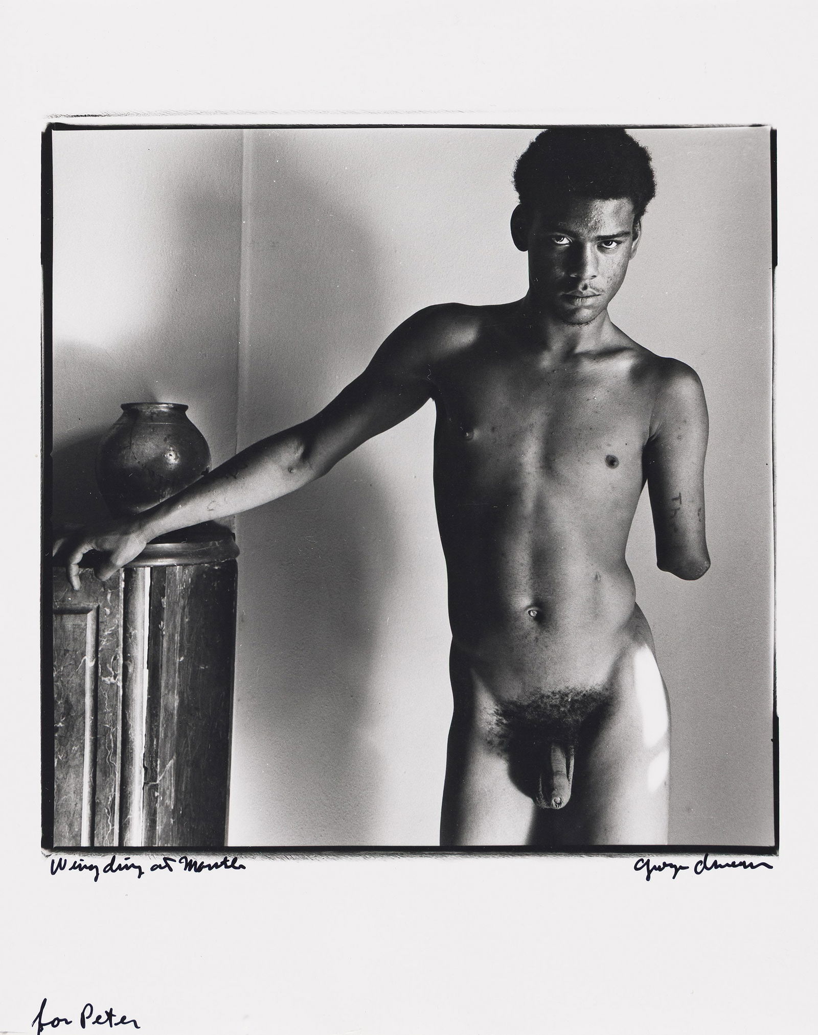 George Dureau, Wing Ding at the Mantle. 1978. (1 of 1)