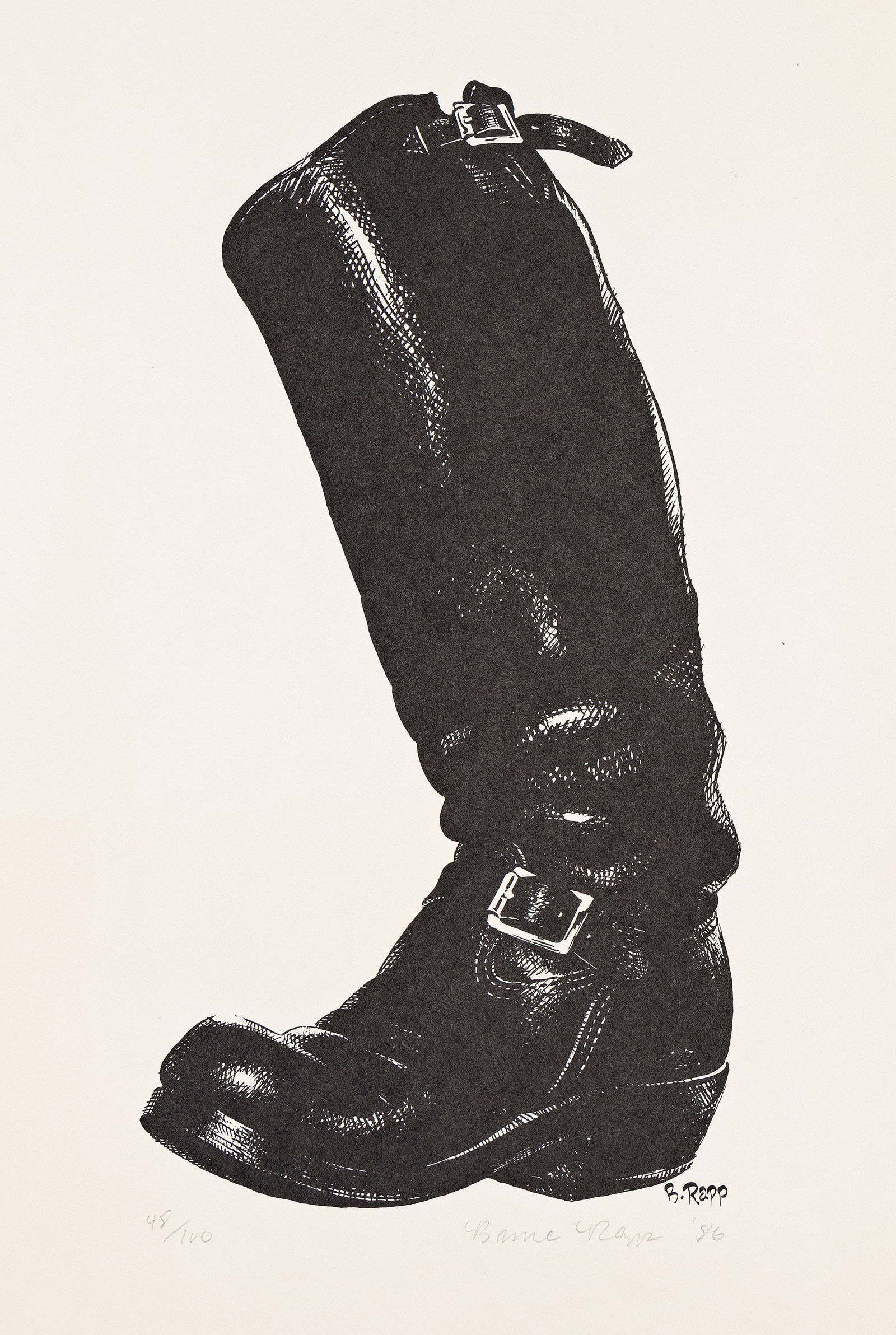 Bruce Rapp, Boot. 1986. (1 of 1)