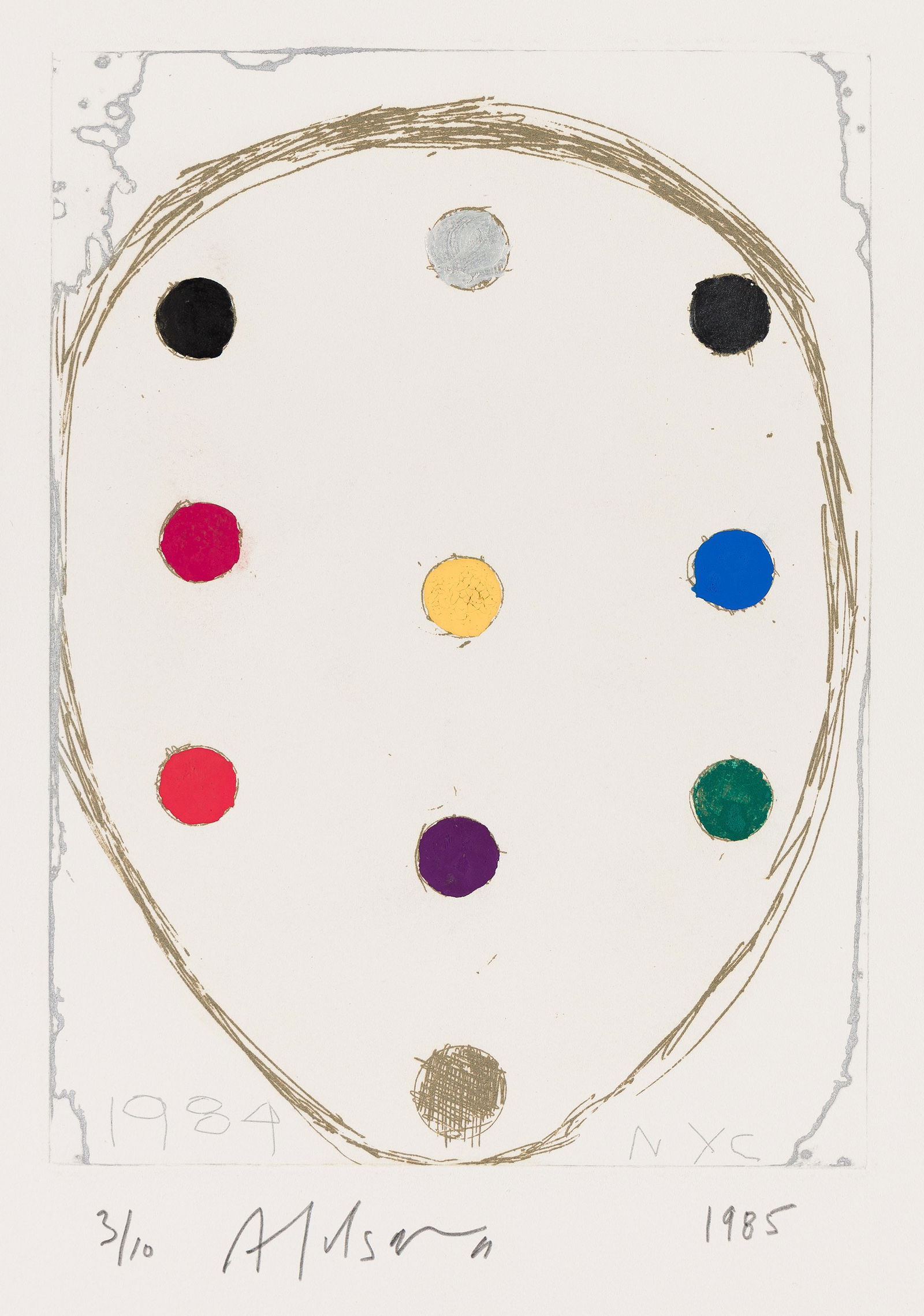 Carl Apfelschnitt, 1984 NYC (Tree of Life). 1985. (1 of 1)