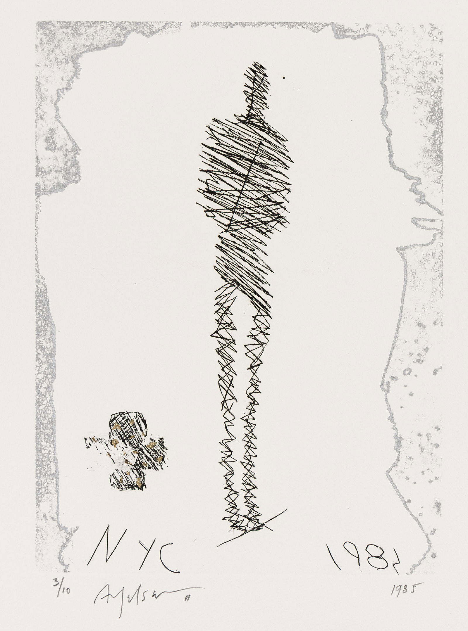 Carl Apfelschnitt, NYC 1982 (Mummy). 1985. (1 of 1)